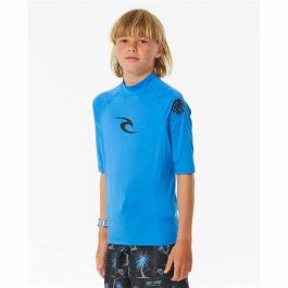 Camiseta de Manga Corta Hombre Rip Curl Wave pf Azul cielo