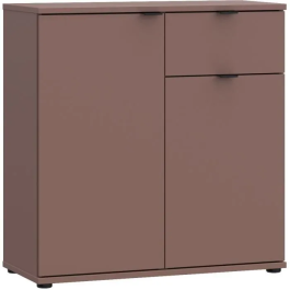 GANYMEDE Cómoda GNM K222LU72, 2 puertas, 1 cajón, Terracota, 80,1 x 34,1 x 82,3 cm Precio: 118.58999944. SKU: B1JPQKWNS2