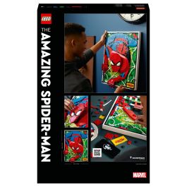 LEGO Art The Amazing Spider-Man 31209, Juego de Construcción de Arte con Mosaico, 2099 Piezas, para Adultos, 18+
