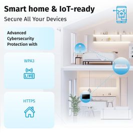 Router Keenetic KN-3812-01-EU Blanco Wi-Fi USB RJ45 Ethernet LAN USB 3.2