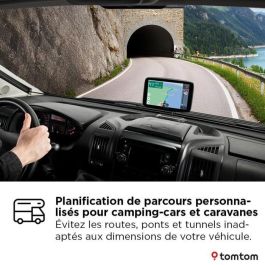 TomTom TOM0636926107716 GPS GO Camper Tour Segunda generación para autocaravanas y caravanas Pantalla de 6 pulgadas