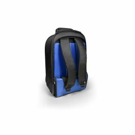Port Designs Mochila Portátil Chicago Evo Trolley 15.6" Maletín con Ruedas Negro Poliéster con Compartimento para Tablet y Bolsillos
