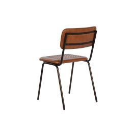DKD Home Decor Silla Marron Negro 52 x 78 x 46 cm (2 Unidades)
