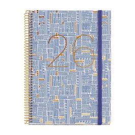 Agenda Anual (2026) Miquelrius Grafica Espiral Tapa Extra Con Goma Plus 155X213 D/P Trazos Precio: 16.50000044. SKU: B1K4KJYZTN