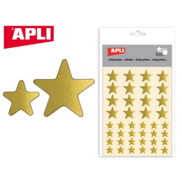Apli Gomets Estrella Oro Bolsa 120 Unidades Etiquetas Autoadhesivas Creatividad Precio: 1.68999974. SKU: B1F2SETFCP