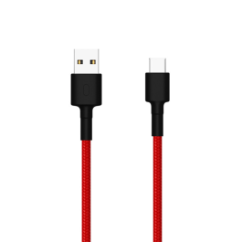 Xiaomi Cable USB Tipo-C Braided 100CM Rojo SJV4110GL Precio: 5.50000055. SKU: B1HN37PSL3