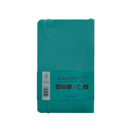 Antartik Cuaderno A6 Tapa Blanda Cuadriculado Verde Aguamarina 100 Hojas 80 gr FSC