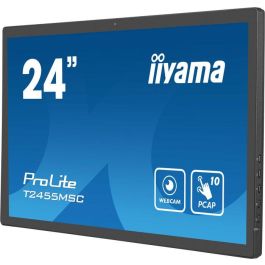 iiyama ProLite T2455MSC-B1 Monitor Táctil FHD IPS 24" 1920x1080 5ms HDMI DP USB Negro