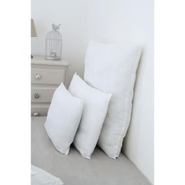 Domiva SOFT NID Almohada de Microfibra 40x60 cm Blanca, Relleno de Fibra de Silicona Hueca, Individual