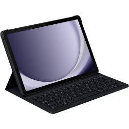 SAMSUNG Book Cover Keyboard Slim EF-DX211BBGGDE para Samsung Galaxy Tab A9+ en color negro