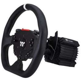 Thermaltake Volante + Pedales G6 Direct Drive Racing Wheel Bundle con Retroiluminación LED y Force Feedback USB