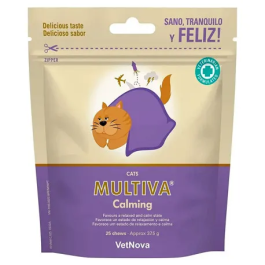 Vetnova Multiva Calming Cat 25 Chews Precio: 14.7900005. SKU: B1BVAH3L6S