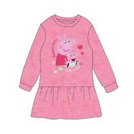 Cerdá Vestido French Terry Peppa Pig, edad 3 años, color Pink Precio: 16.00104. SKU: B15KGALVAQ