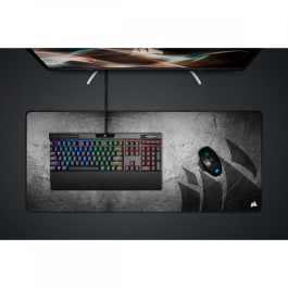 Corsair CH-9413771-WW Alfombrilla de ratón para juegos PRO Gris 930mm x 400mm Bordes Rematados