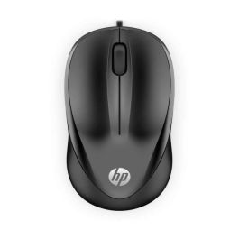 HP 1000 Ratón con Cable USB Ergonómico para PC, Diseño Contorneado, Alta Precisión y Confort Óptimo con Cable de 1.5m