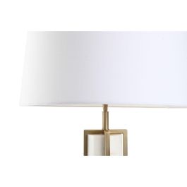 DKD Home Decor Lámpara Sobremesa India lamps 1c25 Dorado Beige 50 x 80 x 50 cm