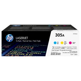 HP TONER LASER TRICOLOR 305A Precio: 446.89000059. SKU: S55110235