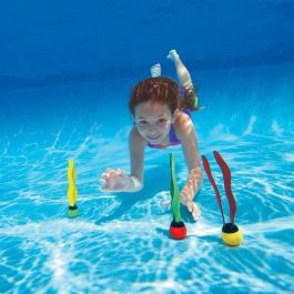 Intex Juegos Acuático Fun Algas Blíster 3 Piezas Edad +6 Años Intex Juegos Acuático Fun Algas Blíster 3 Piezas Edad +6 Años
