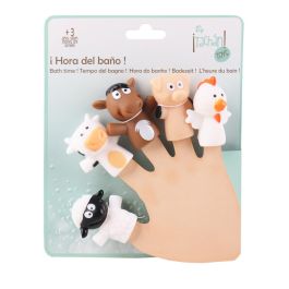 Tachan set de marionetas de baño Granja 5 figuras de goma: Oveja, Caballo, Cerdo, Vaca, Gallina para juego creativo +3 años Precio: 5.50000055. SKU: B19JYK4BXD