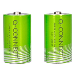 Q-connect Pilas Alcalinas D Blister 2 Unidades