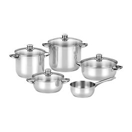 Batería de Cocina Monix M450001 Acero 5 Piezas