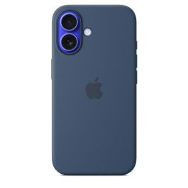 APPLE iPhone 16 - Funda de silicona con MagSafe - Mezclilla Precio: 73.50000042. SKU: B1HGA2NXDL