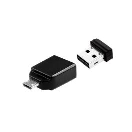 Verbatim Pendrive Nano On-The-Go 32 grb Usb 2.0 Otg Con Adaptador Micro Usb Negro Precio: 7.49999987. SKU: B1GYTRT5EX