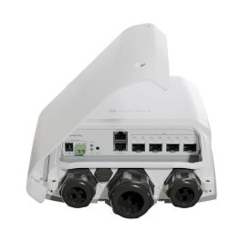 MikroTik Fiber Box Plus Switch Exterior 10 Gigabit IP66 con 4 Puertos SFP+, PoE y Puerto Ethernet Gigabit MikroTik Fiber Box Plus Switch Exterior 10 Gigabit IP66 con 4 Puertos SFP+, PoE y Puerto Ethernet Gigabit