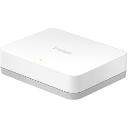 D-Link GO-SW-5G Switch Gigabit de Escritorio 5 Puertos RJ-45 Ethernet Easy, Plug & Play, Eficiencia Energética para SOHO