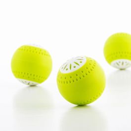 Innovagoods V0100792 Ecobolas para Frigorífico Ø5 cm (3 uds) para Alargar Vida Útil de Frutas y Verduras, Absorbe Gases y Elimina Olores