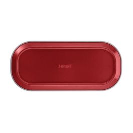 Molde de pastel Delibake TEFAL en acero - Ø 30 x 11 cm - Rojo y gris - Con bisagra