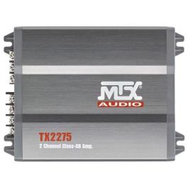 MTX Audio TX2275 Amplificador 2 Canales Clase-AB 2x110W RMS a 2Ω | Filtro Activo Variable | Entradas Alto Nivel
