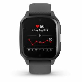 Garmin Connected Watch Venu SQ 2 Gray con pulsera negra Precio: 217.79000056. SKU: S7606443