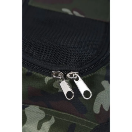 M Pets Bolsa de Transporte REMIX 2 en 1 Camuflaje y Naranja MPE6953182740902 Plegable Ligera Arnés con Cinturón 41 x 28 x 28 cm