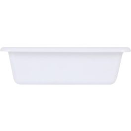 Cubeta Blanca 37x23x7 cm / 3.6L Bob - Dem (24 Unidades) Cubeta Blanca 37x23x7 cm / 3.6L Bob - Dem (24 Unidades)