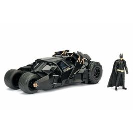 Coche metal batmóvil 2008 el caballero oscuro incluye figura de batman de metal 7 cm escala 1:24 Precio: 39.9542. SKU: B13HR9LSJF