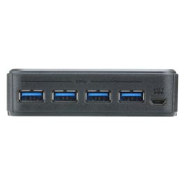 ATEN US3344 Switch de Periféricos USB 3.2 Gen1 4 x 4 Puertos con Conexión USB-C