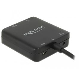 DeLOCK Extractor de Audio HDMI 4K 60 Hz Compacto para Video y Sonido de Alta Resolución