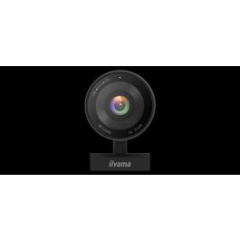 iiyama UC-CAM10PRO-1 Webcam Profesional 4K con Micrófono, Zoom Digital 5x, Campo de Visión 120°, Auto Seguimiento y Reducción Ruido