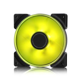 Fractal Design Ventilador Prisma AL-12 PWM 12cm Negro Blanco Iluminación LED PWM para Carcasa de Ordenador