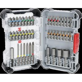Bosch 2607017723 Juego de puntas de destornillador, 43 piezas, acero S2, caja de herramientas con sistema de seleccíon y clic. Precio: 43.99000012. SKU: B1B3PQ52ZJ