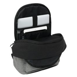 Mochila para Portátil Eckō Unltd. Rhino Negro Gris