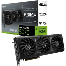 Asus Tarjeta Gráfica Prime GeForce RTX 5070 OC Edition 12GB GDDR7 PRIME-RTX5070-O12G Precio: 815.49999982. SKU: B17BRQ3A8K