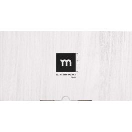 La Mediterranea Vajilla 12Pcs Red.Opal "Temara" 26.5 cm, 20.5 cm, 19 cm (2 Unidades)