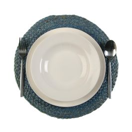 Salvamantel redondo Aqua 35 cm - Versa (6 Unidades) Salvamantel redondo Aqua 35 cm - Versa (6 Unidades)