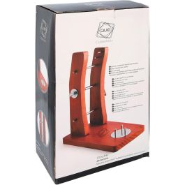 Quid Jamonero Madera Aroche 33x21x42 cm con Acabado Profesional de Alta Resistencia