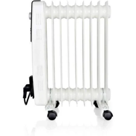 Orbegozo Radiador de Aceite RH 17095, 2 Potencias, 500-1000W, 5 Elementos Caloríficos, Compacto y Potente para Calentar Estancias