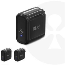 Club3D Ladegerät 1xUSB Typ C PD 65W. GaN retail