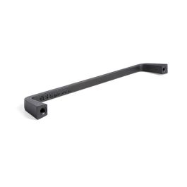 Viefe Tirador de Zamak para Muebles, Armarios y Cajones, Acabado Grafito, 160 mm de Distancia entre Agujeros Viefe Tirador de Zamak para Muebles, Armarios y Cajones, Acabado Grafito, 160 mm de Distancia entre Agujeros