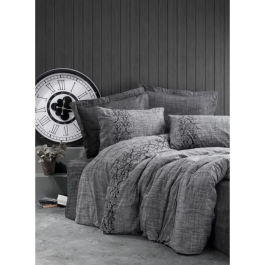 Aucune Juego de Cama Funda Nórdica 220x240 cm + 2 Fundas Almohada 60x60 cm 100% Algodón Gris ASI8683743799718 Precio: 39.95000009. SKU: B1G4XFEB8R